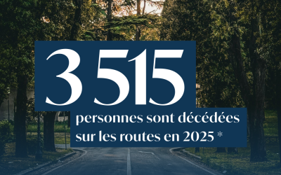 Sécurité routière : un mauvais bilan 2025